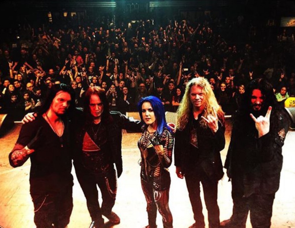Arch Enemy (photo borrowed from @ArchEnemyOfficial instagram)